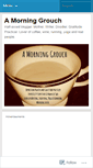 Mobile Screenshot of amorninggrouch.com
