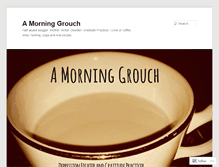 Tablet Screenshot of amorninggrouch.com